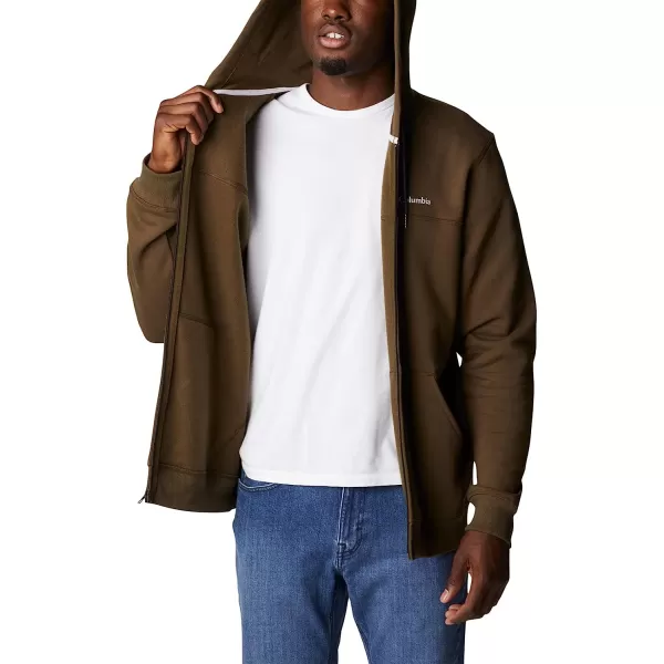imageColumbia Mens M Columbia Logo Fleece FZOlive GreenC Sportswear 2