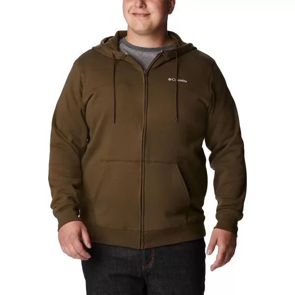 imageColumbia Mens M Columbia Logo Fleece FZOlive GreenC Sportswear 2