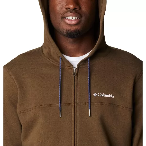 imageColumbia Mens M Columbia Logo Fleece FZOlive GreenC Sportswear 2