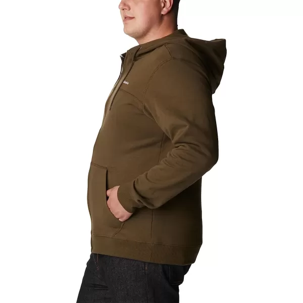imageColumbia Mens M Columbia Logo Fleece FZOlive GreenC Sportswear 2