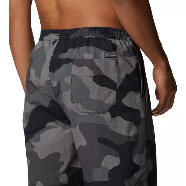 imageColumbia Mens M Summerdry ShortBlack Mod Camo