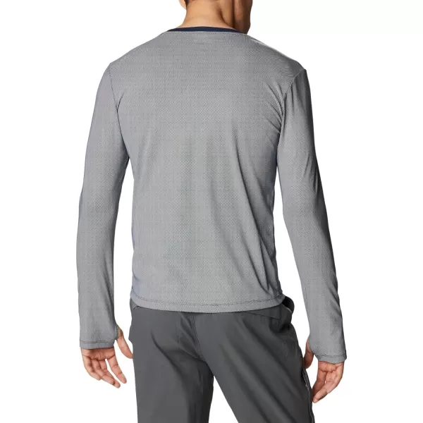 imageColumbia Mens M Sun Deflector Summerdry Ls ShirtCollegiate Navy