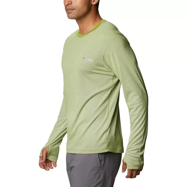 imageColumbia Mens M Sun Deflector Summerdry Ls ShirtMatcha