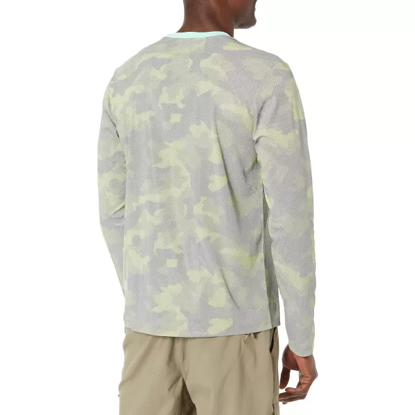 imageColumbia Mens M Sun Deflector Summerdry Ls ShirtMatcha Spotted Camo