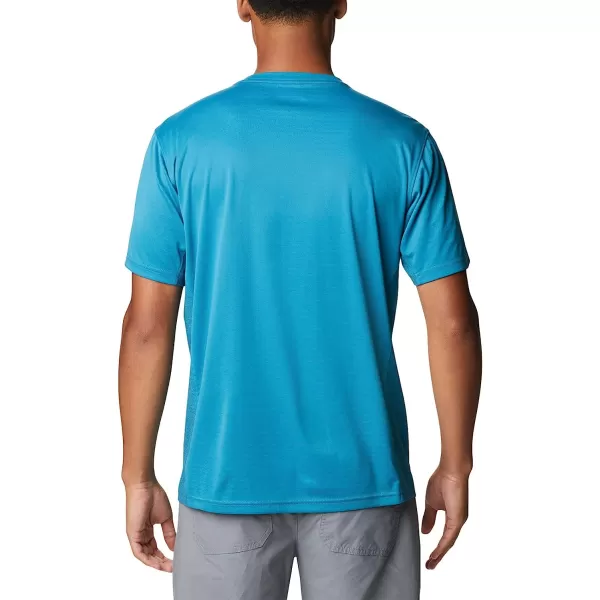 imageColumbia Mens M Zero Ice CirroCool Ss ShirtDeep MarineDeep Marine Heather