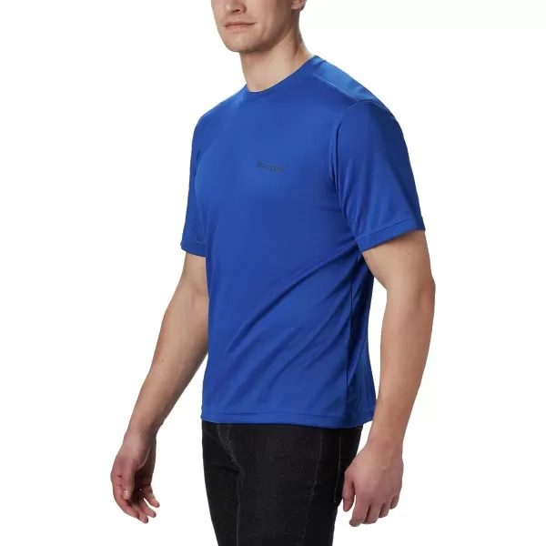 imageColumbia Mens Meeker Peak Short Sleeve CrewAzul