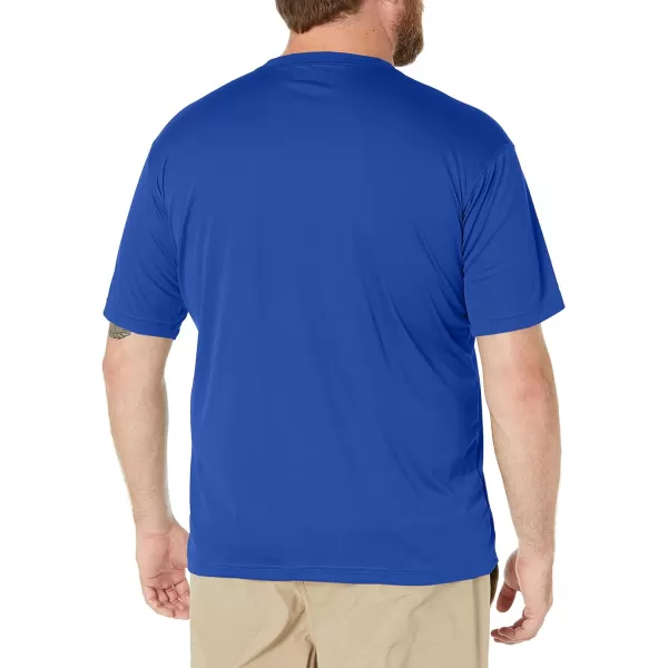 imageColumbia Mens Meeker Peak Short Sleeve CrewAzul