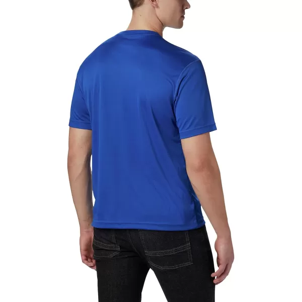 imageColumbia Mens Meeker Peak Short Sleeve CrewAzul