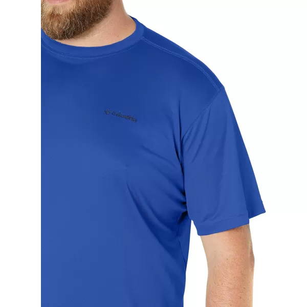 imageColumbia Mens Meeker Peak Short Sleeve CrewAzul