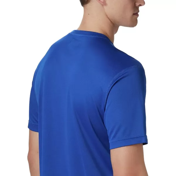 imageColumbia Mens Meeker Peak Short Sleeve CrewAzul