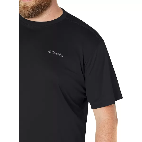 imageColumbia Mens Meeker Peak Short Sleeve CrewBlack