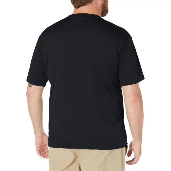 imageColumbia Mens Meeker Peak Short Sleeve CrewBlack