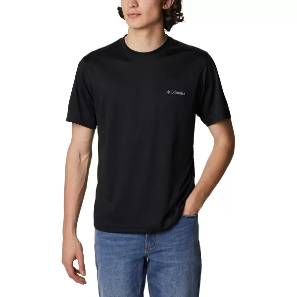 imageColumbia Mens Meeker Peak Short Sleeve CrewBlack