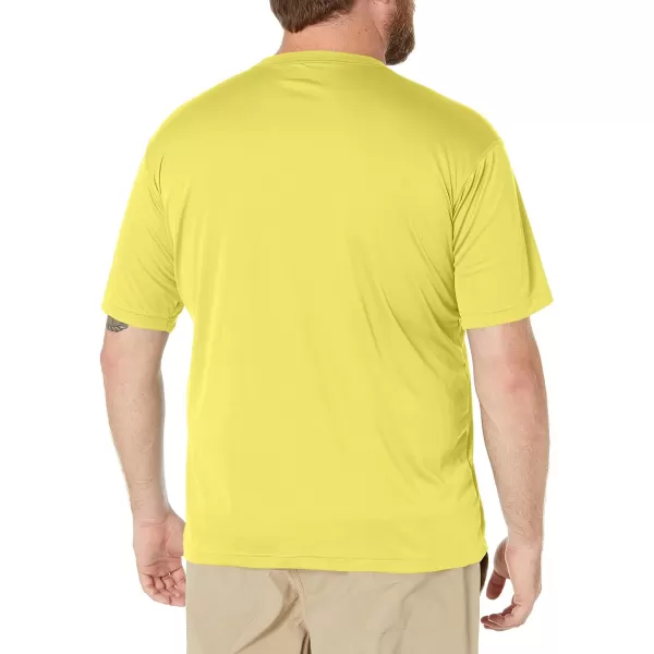 imageColumbia Mens Meeker Peak Short Sleeve CrewMustard