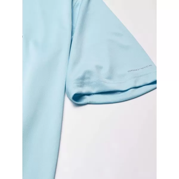 imageColumbia Mens Meeker Peak Short Sleeve CrewSky Blue