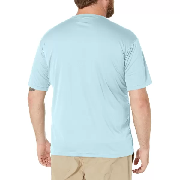 imageColumbia Mens Meeker Peak Short Sleeve CrewSky Blue