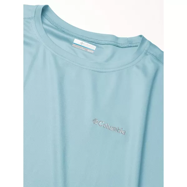 imageColumbia Mens Meeker Peak Short Sleeve CrewSky Blue