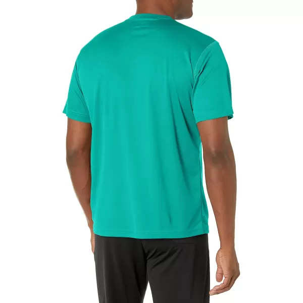 imageColumbia Mens Meeker Peak Short Sleeve CrewTropic Water