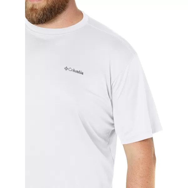 imageColumbia Mens Meeker Peak Short Sleeve CrewWhite