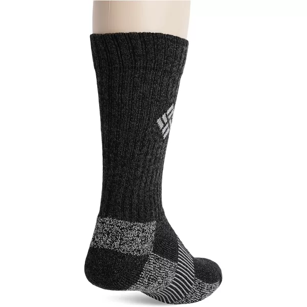 imageColumbia Mens Midcalf Moisture Control Ribbed CrewStandard BlackBrownKhaki