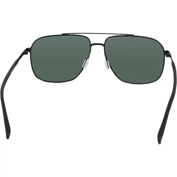 imageColumbia Mens Mist Trail Pilot SunglassesMatte BlackBlue Mirror Lens