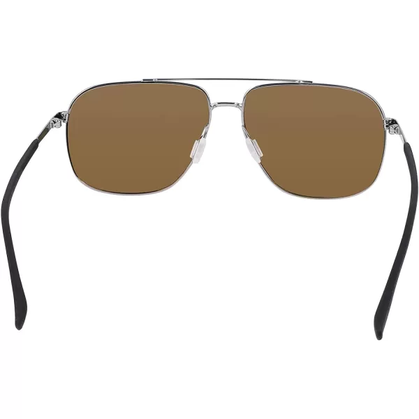 imageColumbia Mens Mist Trail Pilot SunglassesShiny GunmetalOrange Revo Lens