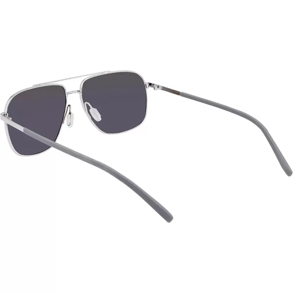 imageColumbia Mens Mist Trail Pilot SunglassesShiny SilverBlue Revo Lens