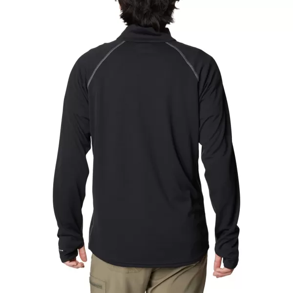 imageColumbia Mens Narrows Pointe Half ZipBlack  City Grey