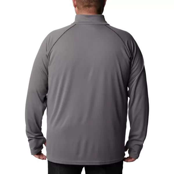 imageColumbia Mens Narrows Pointe Half ZipCity GreyBlack