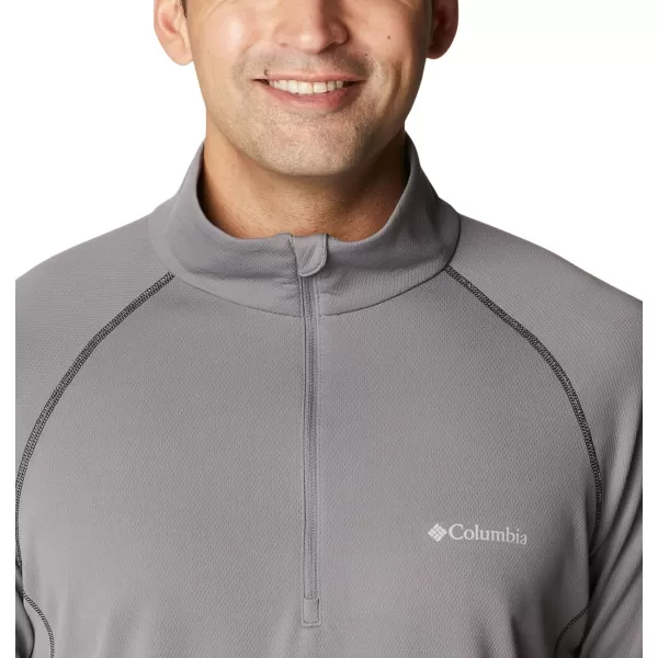 imageColumbia Mens Narrows Pointe Half ZipCity GreyBlack