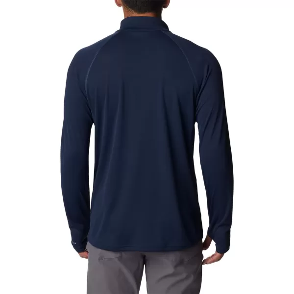 imageColumbia Mens Narrows Pointe Half ZipCollegiate NavyDark Mountain