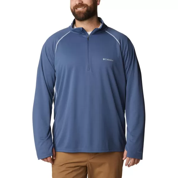 imageColumbia Mens Narrows Pointe Half ZipDark MountainWhite