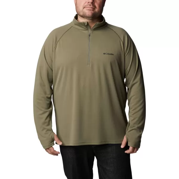 imageColumbia Mens Narrows Pointe Half ZipStone GreenOlive Green