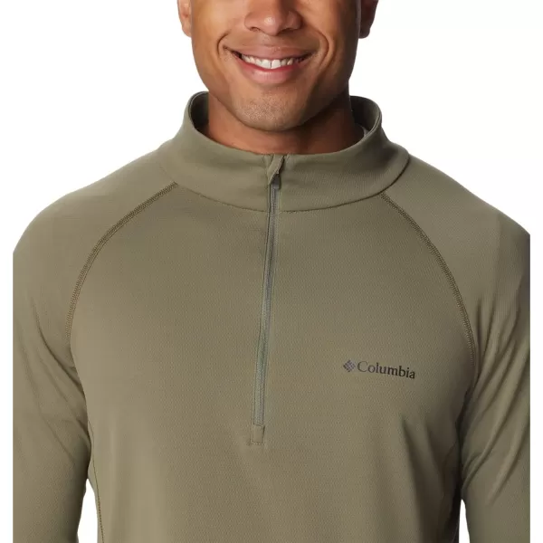 imageColumbia Mens Narrows Pointe Half ZipStone GreenOlive Green