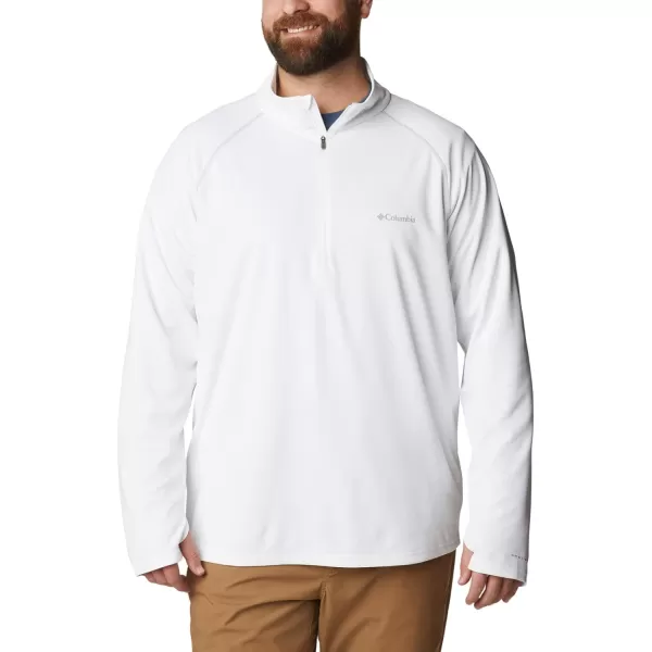 imageColumbia Mens Narrows Pointe Half ZipWhiteColumbia Grey