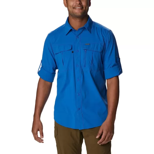 imageColumbia Mens Newton Ridge Ii Long SleeveBright Indigo