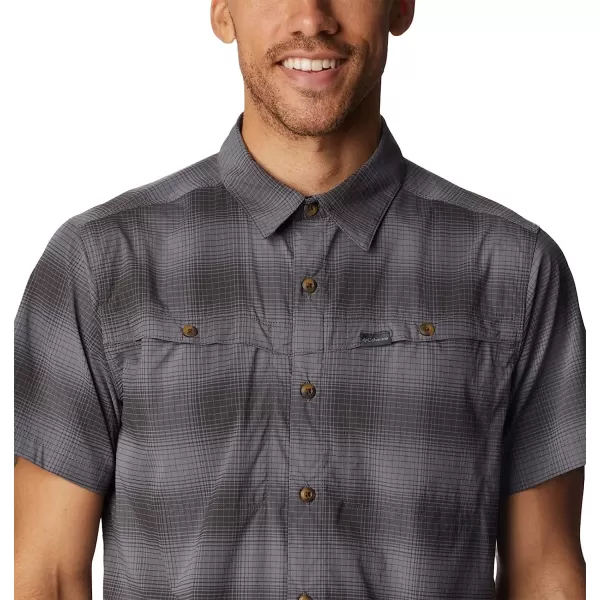 imageColumbia Mens Newton Ridge Plaid Short SleeveCity Grey Soft Ombre