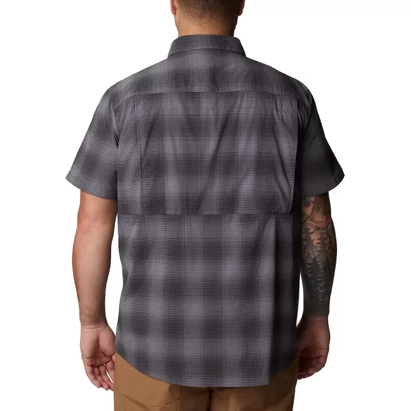 imageColumbia Mens Newton Ridge Plaid Short SleeveCity Grey Soft Ombre