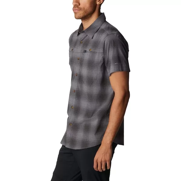 imageColumbia Mens Newton Ridge Plaid Short SleeveCity Grey Soft Ombre
