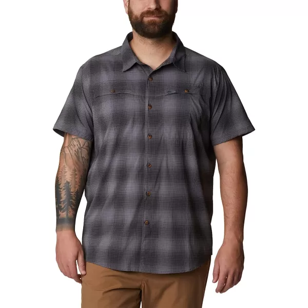 imageColumbia Mens Newton Ridge Plaid Short SleeveCity Grey Soft Ombre