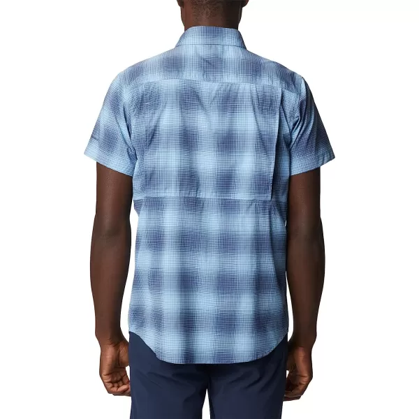 imageColumbia Mens Newton Ridge Plaid Short SleeveJet Stream Soft Ombre