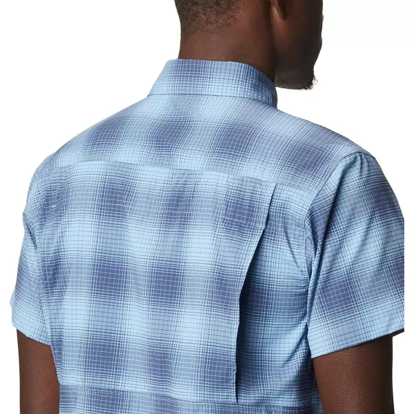 imageColumbia Mens Newton Ridge Plaid Short SleeveJet Stream Soft Ombre