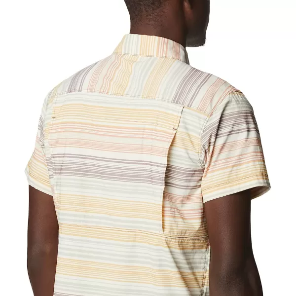 imageColumbia Mens Newton Ridge Plaid Short SleeveLight Raisin Striped Sunset