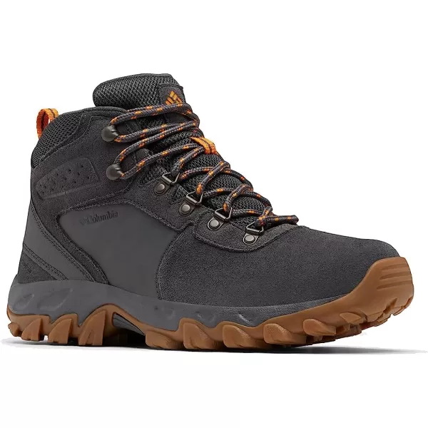 imageColumbia Mens Newton Ridge Plus Ii Suede Waterproof Hiking BootDark Grey Gold Amber