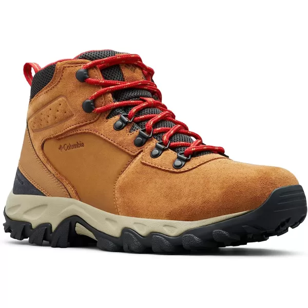 imageColumbia Mens Newton Ridge Plus Ii Suede Waterproof Hiking BootElk Mountain Red