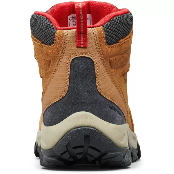 imageColumbia Mens Newton Ridge Plus Ii Suede Waterproof Hiking BootElk Mountain Red