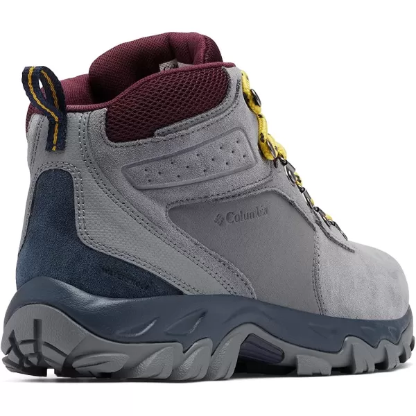 imageColumbia Mens Newton Ridge Plus Ii Suede Waterproof Hiking BootTi Grey Steel Epic Plum