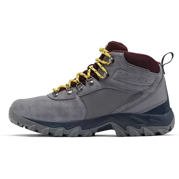 imageColumbia Mens Newton Ridge Plus Ii Suede Waterproof Hiking BootTi Grey Steel Epic Plum