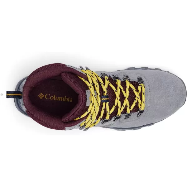 imageColumbia Mens Newton Ridge Plus Ii Suede Waterproof Hiking BootTi Grey Steel Epic Plum