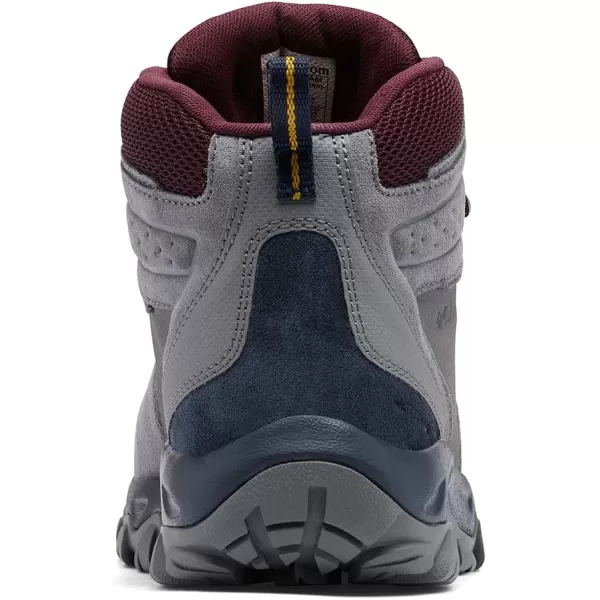 imageColumbia Mens Newton Ridge Plus Ii Suede Waterproof Hiking BootTi Grey Steel Epic Plum